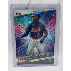 2024 Topps Series 1 Ronny Mauricio Stars of the MLB RC #SMLB-11 New York Mets